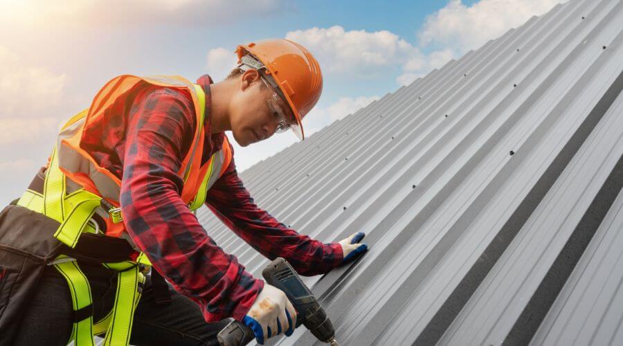 Professional metal roof installation in Needham Heights, MA